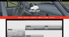 Desktop Screenshot of classiccarsaz.com